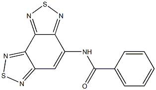 N-[1,2,5]thiadiazolo[3,4-e][2,1,3]benzothiadiazol-4-ylbenzamide Struktur