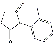 2-(2-methylphenyl)-1,3-cyclopentanedione Structure