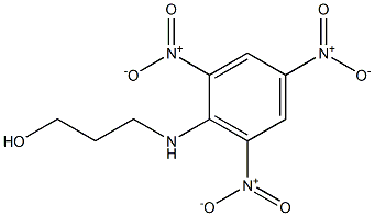 3-{2,4,6-trinitroanilino}-1-propanol Struktur