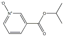 isopropyl nicotinate 1-oxide Struktur