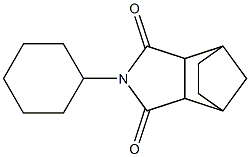 4-cyclohexyl-4-azatricyclo[5.2.1.0~2,6~]decane-3,5-dione Struktur