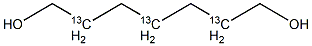 Heptamethylene  glycol-2,4,6-13C3 Struktur