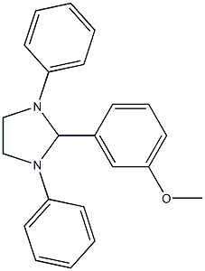 3-(1,3-diphenyl-2-imidazolidinyl)phenyl methyl ether Struktur