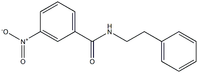 3-nitro-N-phenethylbenzamide Struktur