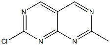 2-chloro-7-methylpyrimido[4,5-d]pyrimidine Struktur