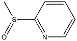 2-(Methylsulfinyl)pyridine ,97% Struktur