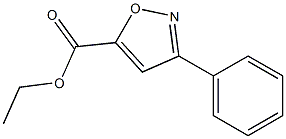 ethyl 3-phenylisoxazole-5-carboxylate Struktur