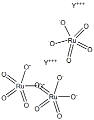 Yttrium ruthenate Struktur