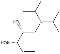 (2R,3S)-1-(Diisopropylamino)-4-pentene-2,3-diol Struktur