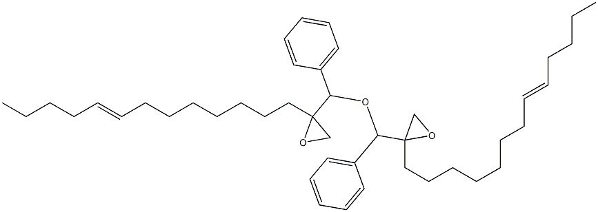 2-(8-Tridecenyl)phenylglycidyl ether Struktur