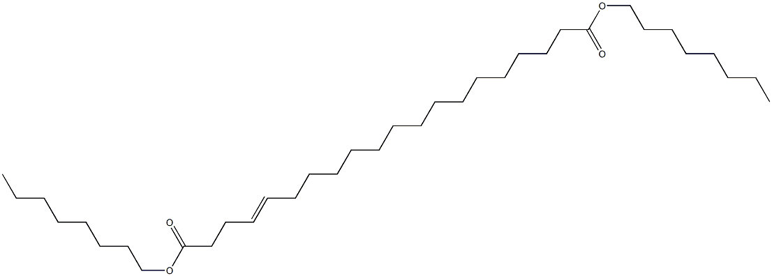 4-Icosenedioic acid dioctyl ester Struktur