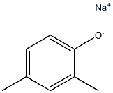 Sodium 2,4-dimethylphenolate Struktur