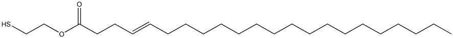 4-Docosenoic acid 2-mercaptoethyl ester Struktur