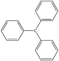 Triphenylmethanide Struktur