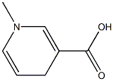 1,4-Dihydro-1-methylpyridine-3-carboxylic acid Struktur