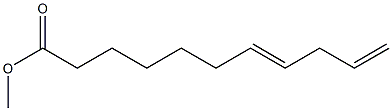 7,10-Undecadienoic acid methyl ester Struktur