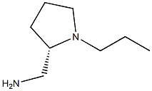 (2S)-1-Propyl-2-pyrrolidinemethanamine Struktur