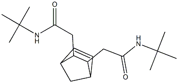 N,N'-Di(tert-butyl)norborn-5-ene-2,3-bisacetamide Struktur