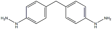 1,1'-[Methylenebis(p-phenylene)]bishydrazine Struktur