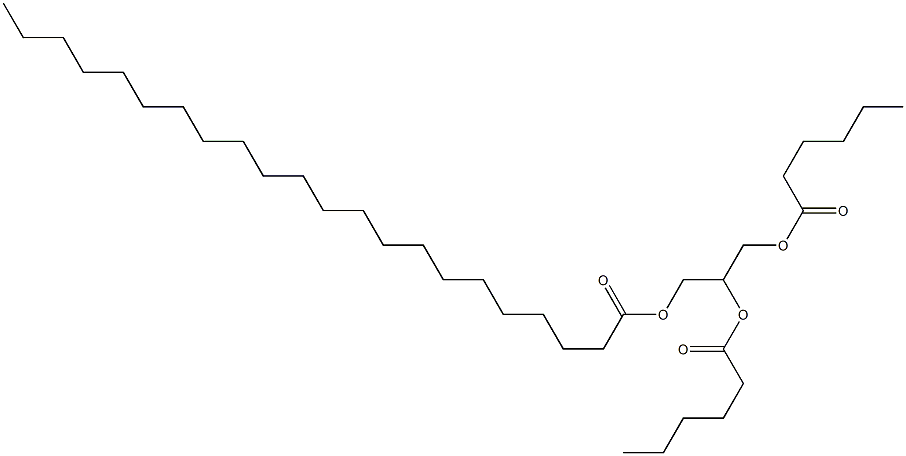 3-O-Behenoyl-1-O,2-O-dicaproylglycerol Struktur