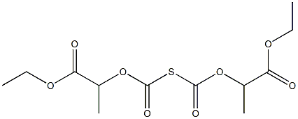 (Ethoxycarbonyl)(ethoxycarbonyl) sulfide Struktur