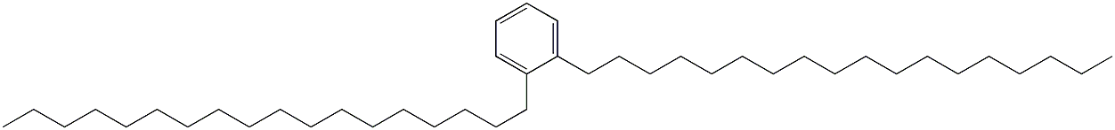 1,2-Dioctadecylbenzene Struktur