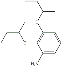 2,3-Di(sec-butyloxy)aniline Struktur