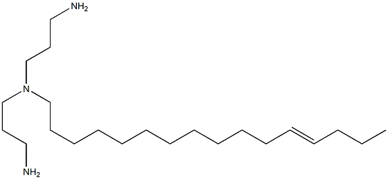 N,N-Bis(3-aminopropyl)-12-hexadecen-1-amine Struktur