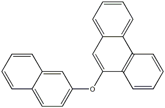 2-Naphthyl 9-phenanthryl ether Struktur