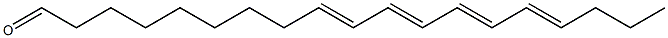 Nonadeca-9,11,13,15-tetraenal Struktur