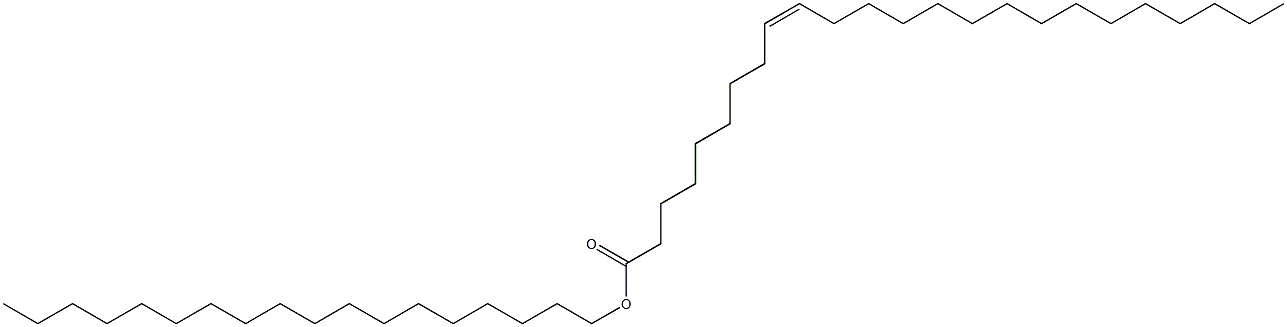 (9Z)-9-Tetracosenoic acid octadecyl ester Struktur