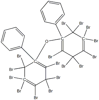 2,3,5-Tribromophenyl(pentabromophenyl) ether Struktur