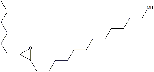 13,14-Epoxyicosan-1-ol Struktur