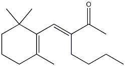 3-Butyl-4-(2,6,6-trimethyl-1-cyclohexenyl)-3-buten-2-one Struktur