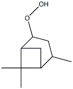 Pinan-4-yl hydroperoxide Struktur