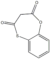 2H-1,5-Benzoxathiepin-2,4(3H)-dione Struktur