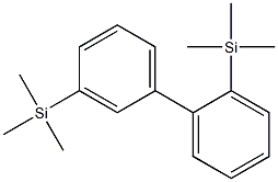 2,3'-Bis(trimethylsilyl)biphenyl Struktur