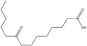 9-Oxotetradecanoic acid Struktur