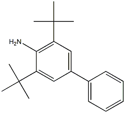 3,5-Di-tert-butylbiphenyl-4-amine Struktur