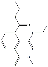 1,2,3-Tri(ethoxycarbonyl)benzene Struktur