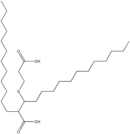 2,3-Didodecyl[3,3'-thiodipropionic acid] Struktur