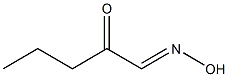 1-(Hydroxyimino)pentan-2-one Struktur