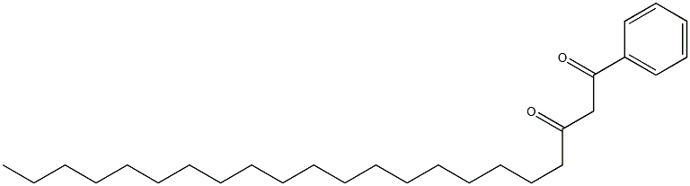 Icosanoylbenzoylmethane Struktur