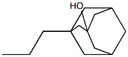 3-Hydroxy-1-propyladamantane Struktur