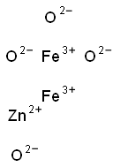 Zinc diiron tetroxide Struktur