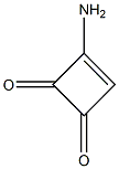 3-Amino-3-cyclobutene-1,2-dione Struktur