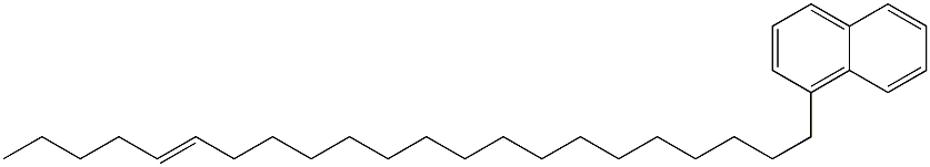 1-(17-Docosenyl)naphthalene Struktur