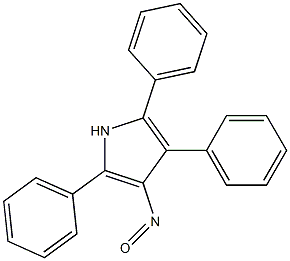 2,3,5-Triphenyl-4-nitroso-1H-pyrrole Struktur