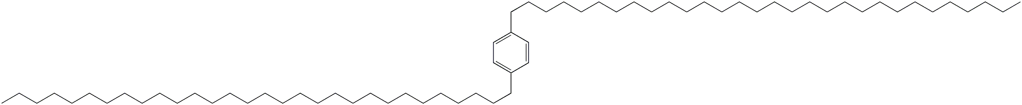 1,4-Ditriacontylbenzene Struktur