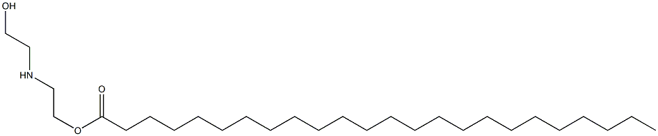 Tetracosanoic acid 2-[(2-hydroxyethyl)amino]ethyl ester Struktur